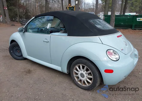 2005 Volkswagen New Beetle Gls from USA, damaged, VIN 3VWCM31Y15M303667